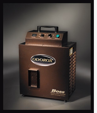 The ODOROX Boss Hydroxyl unit is the right choice for professional fire and water damage restoration contractors to deodorize and decontaminate up to 2000 sqft.