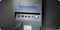 mr natural Decon Air Scrubber and hydroxyl generator for mold remediation and air cleaning