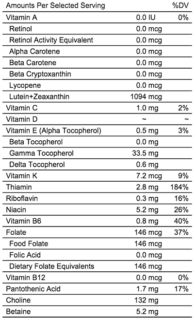 mrnatural-Flaxseed-vitamin-content