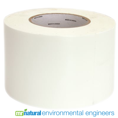 Mr Natural White Polyethelyene Waterproof Vapour Barrier Tape